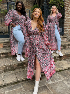Style Stacey Solomon Tiered Maxi Dress ...